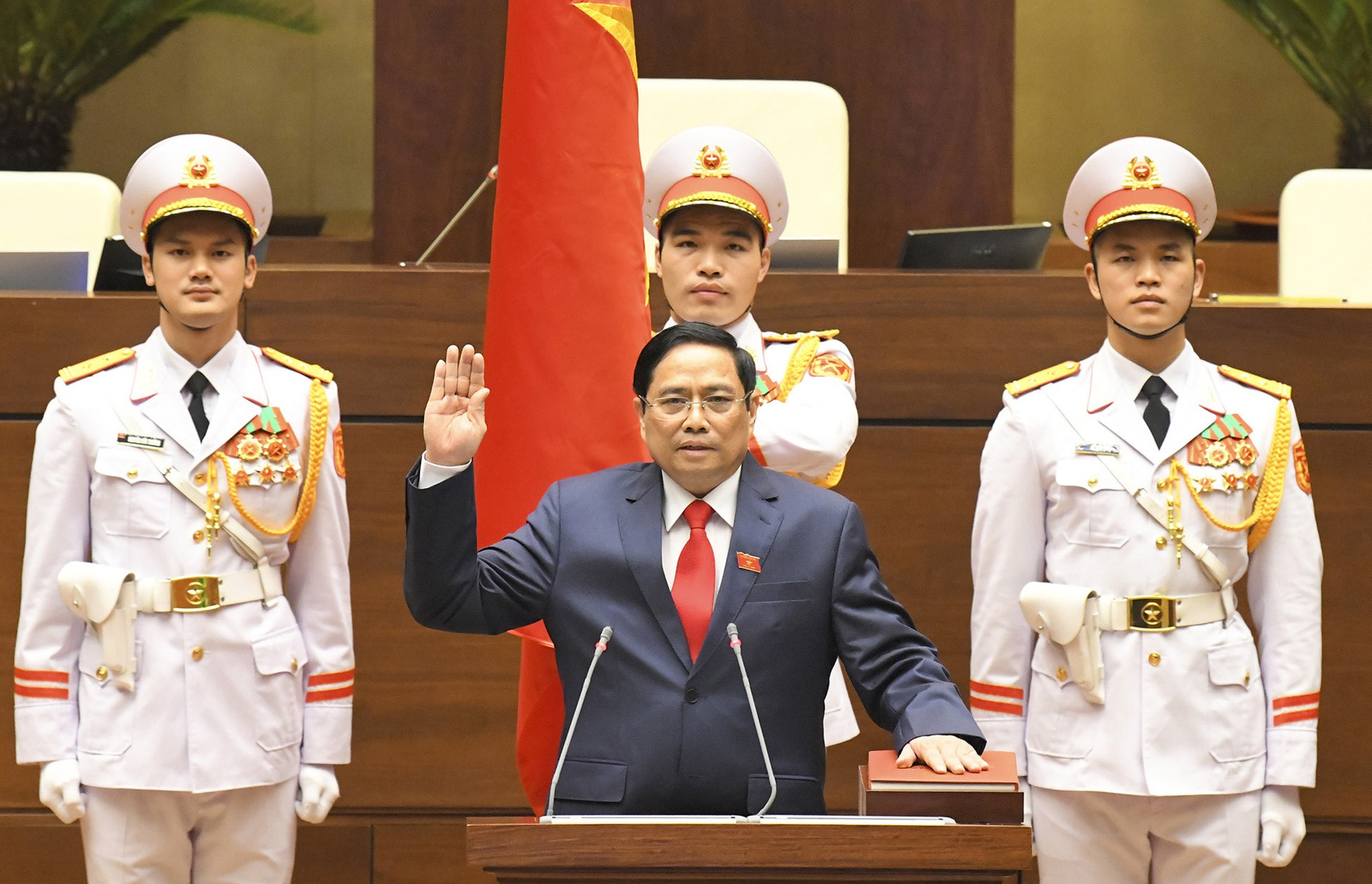Thủ tướng Chính phủ Phạm Minh Chính tuyên thệ