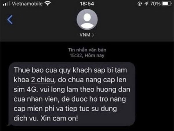 Nhà mạng cảnh báo khách hàng vì hành vi lừa đảo thay SIM 4G