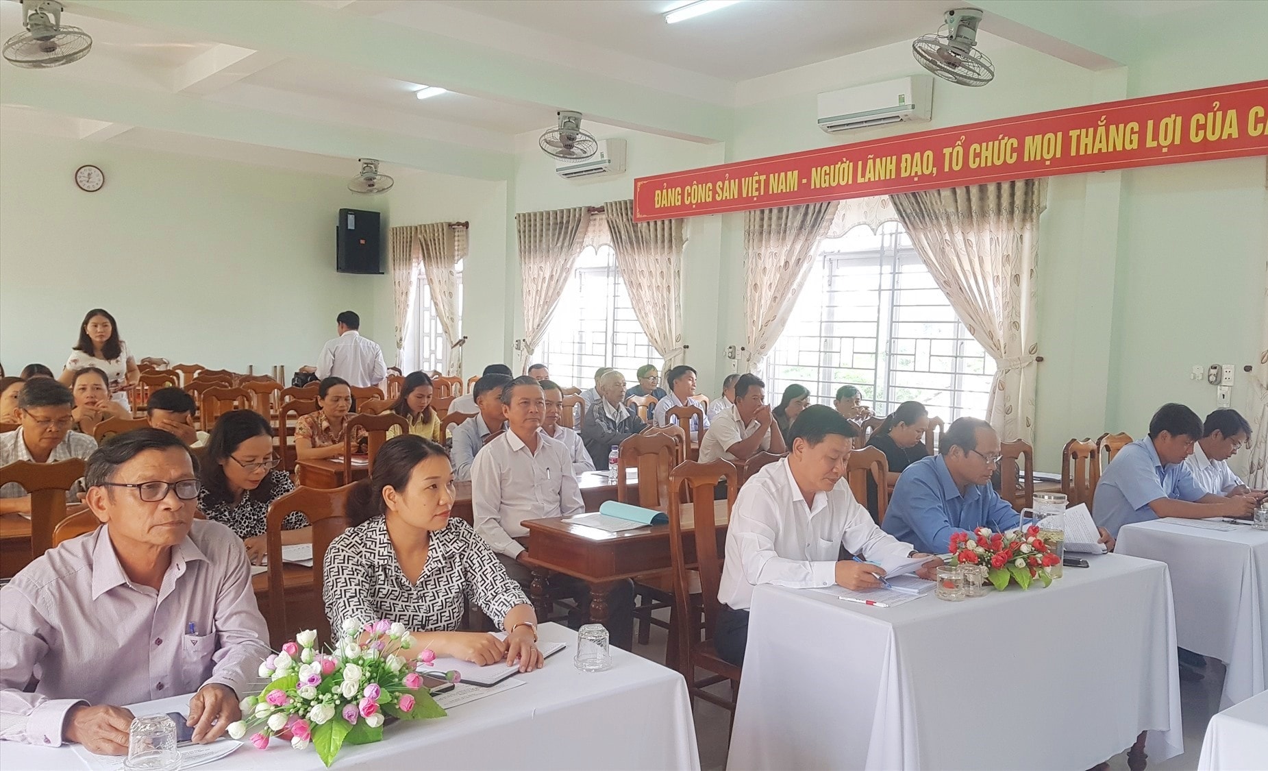 Ủy ban MTTQ Việt Nam huyện Tiên Phước sơ kết phong trào thi đua “Đoàn kết sáng tạo” vào sáng nay.