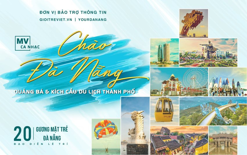 MV tập trung vào các cảnh đẹp về Đà Nẵng. Trong ảnh: Hình ảnh giới thiệu MV do đơn vị tổ chức cung cấp.