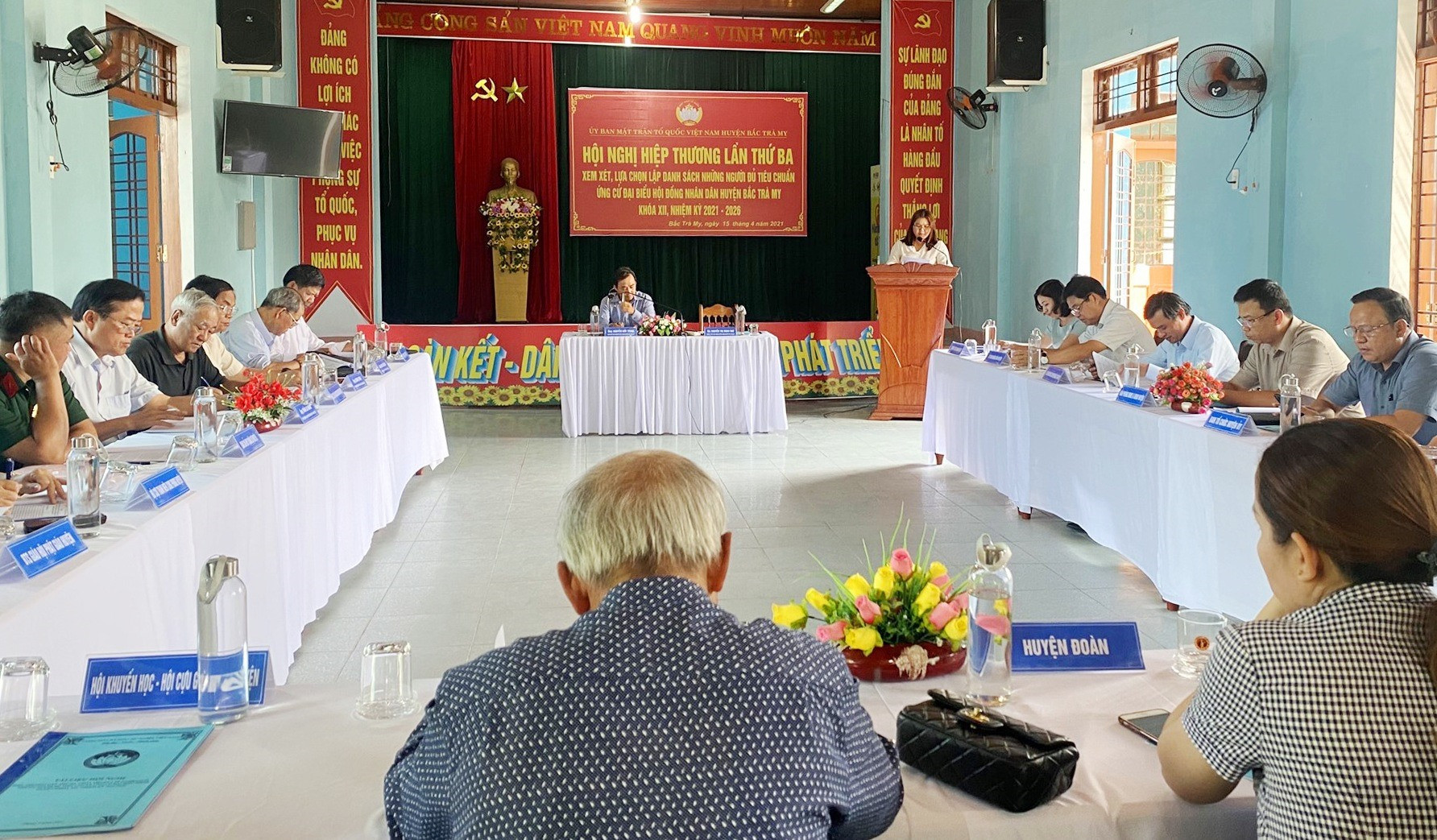 Ủy ban MTTQ Việt Nam huyện Bắc Trà My tổ chức hội nghị hiệp thương lần thứ ba
