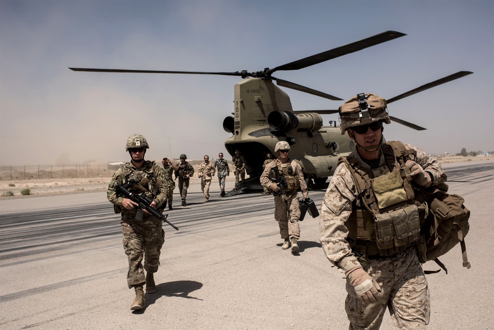 Mỹ sẽ rút 2.500 binh sĩ cuối cùng đang đồn trú ở Afghanistan về nước trước ngày 11-9-2021. Ảnh: Getty Images