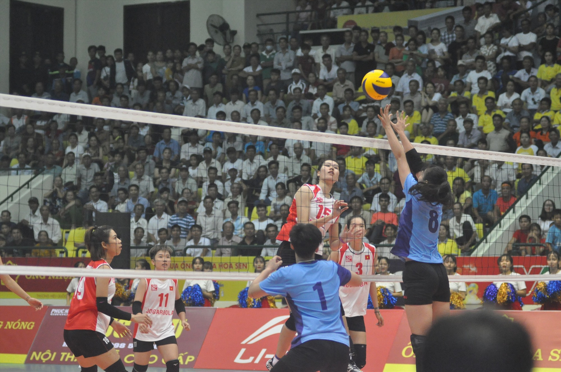 Giải bóng chuyền quốc tế VTV Cup diễn ra tại Quảng Nam được xem là sự kiện lớn. Ảnh: T.VY