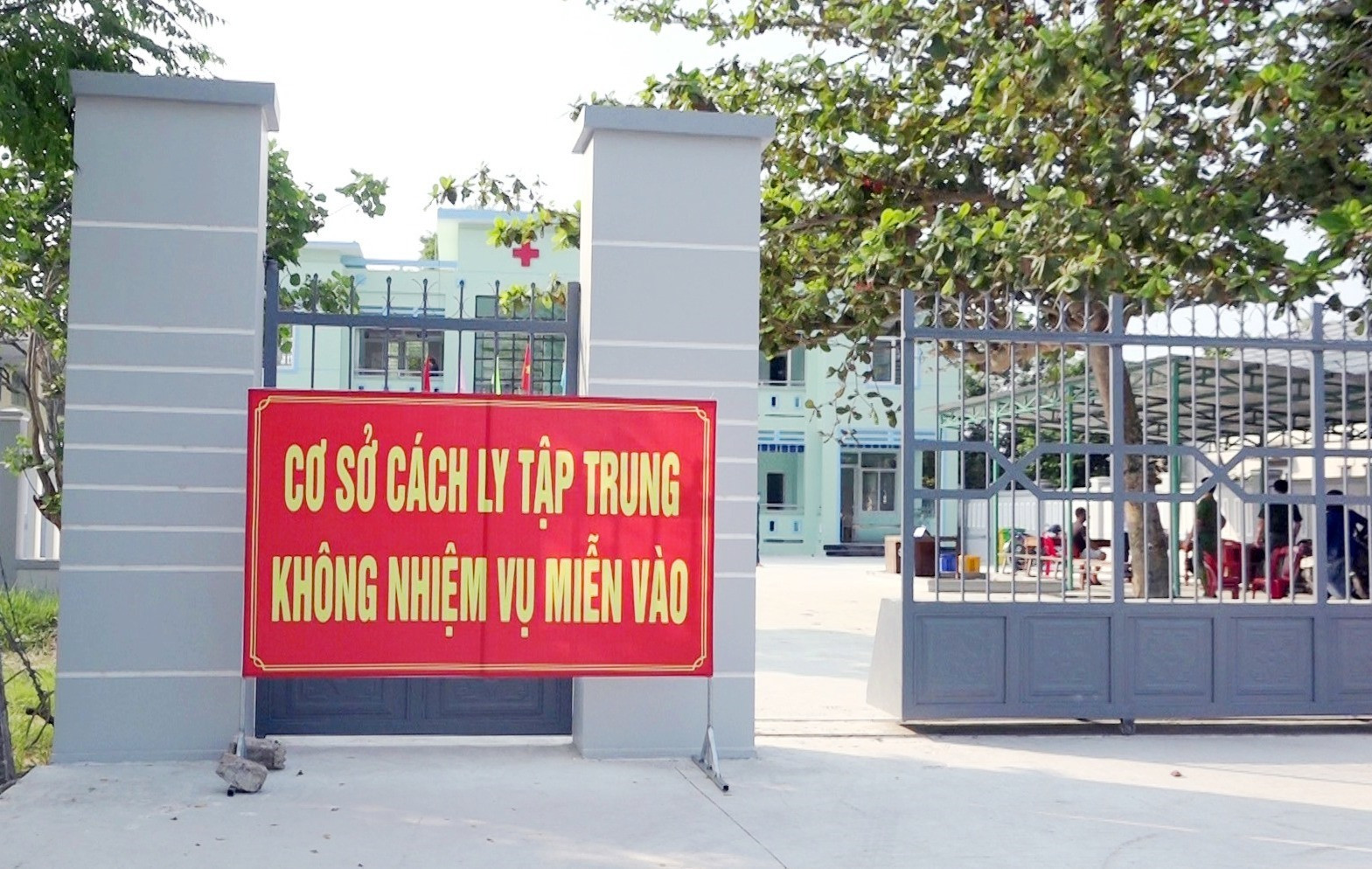Một cơ sở cách ly tập trung tại Quảng Nam. Ảnh: B.T