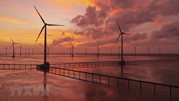 Bac Lieu Wind Power Plant (Photo: VNA)