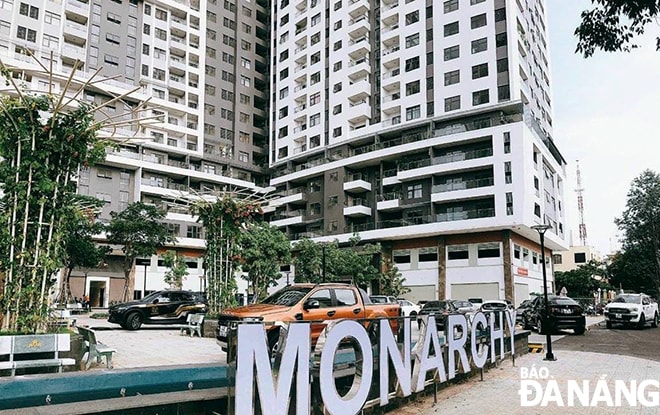 Khu phức hợp Monarchy tại phường An Hải Tây, quận Sơn Trà. Ảnh: TRIỆU TÙNG