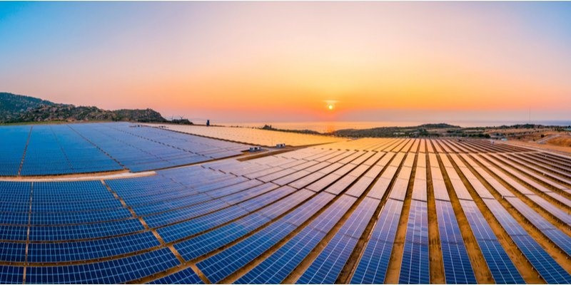 Một trang trại năng mặt trời tại Đông Nam Á góp phần giảm khí thải nhà kính. Ảnh: shutterstock