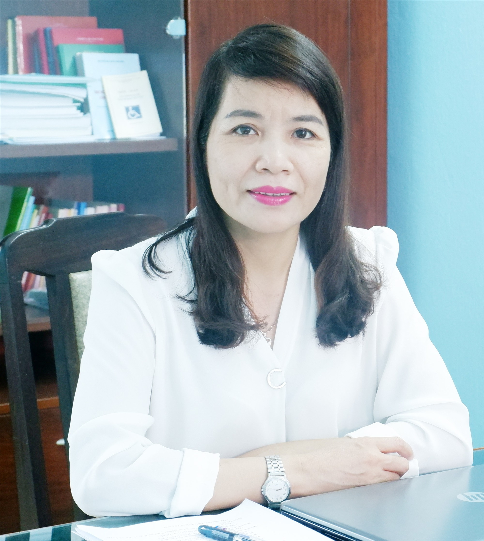 Bà Lưu Thị Bích Ngọc - Phó Giám đốc Sở LĐ-TB&XH.