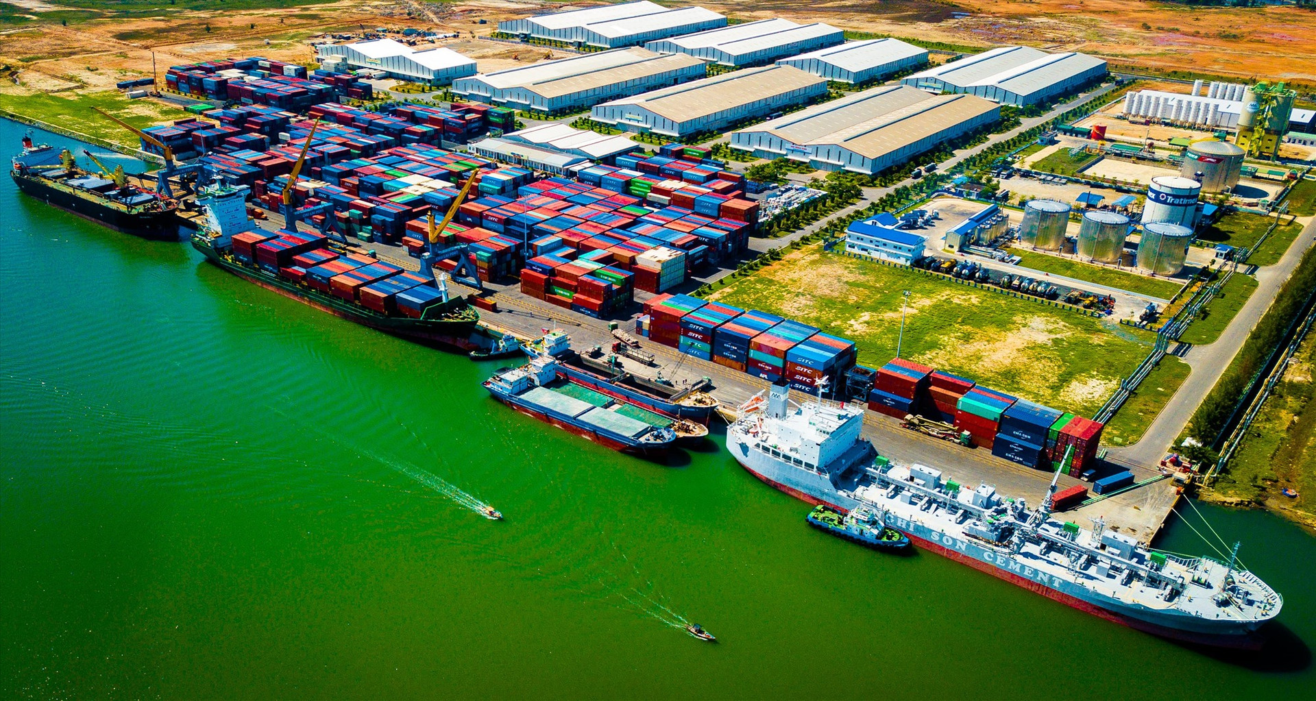 Diện mạo mới ở Cảng Kỳ Hà - Khu Kinh tế mở Chu Lai