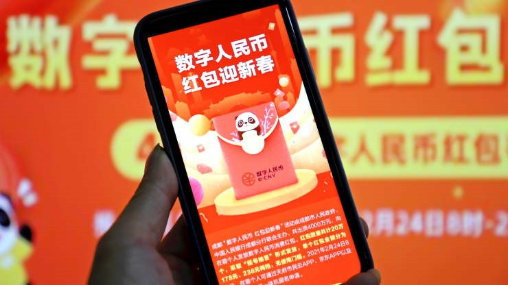 Trung Quốc sẽ trao 40 triệu nhân dân tệ điện tử cho người dân Bắc Kinh theo hình thức xổ số. Ảnh: Getty Images