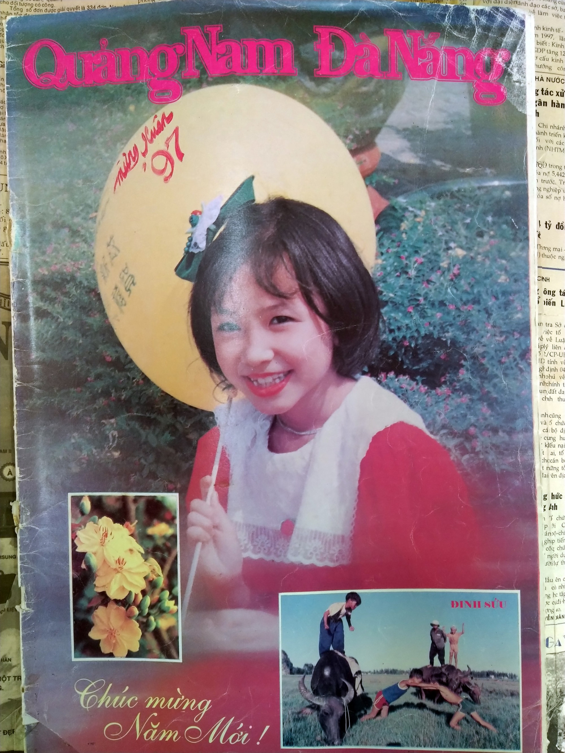 Bìa đặc san Xuân 1997 báo Quảng Nam Đà Nẵng trước khi chia tách. Ảnh: L.V