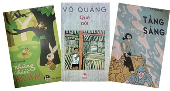 Một số tác phẩm của Võ Quảng.