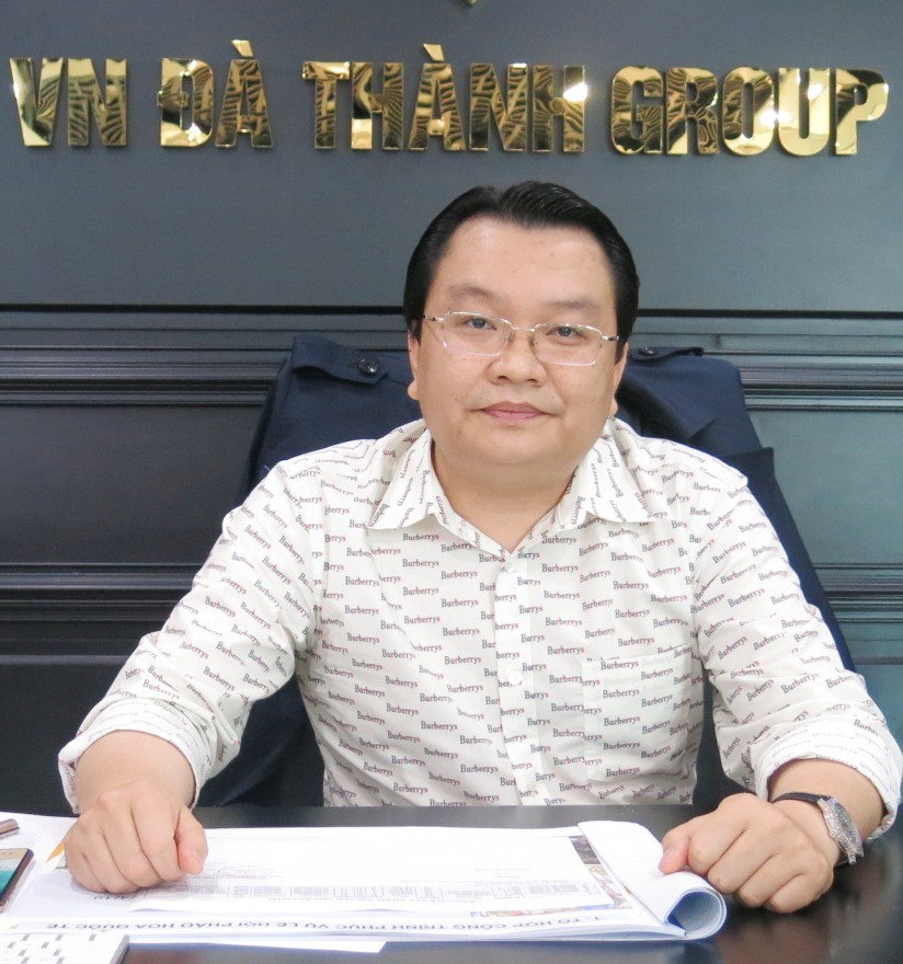 Ông Trần Quốc Bảo - Chủ tịch Tập đoàn VN Đà Thành, Chủ tịch HHDN Quảng Nam.
