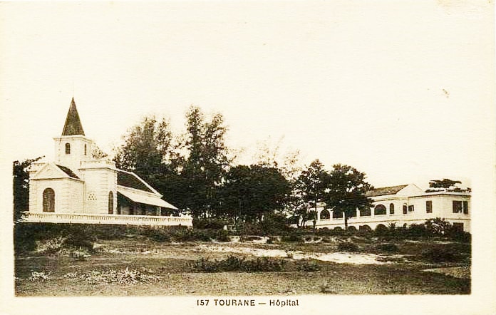 Quân y viện Tourane được xây dựng đầu năm 1888 trong khuôn viên Thành Điện Hải. (Ảnh tư liệu)
