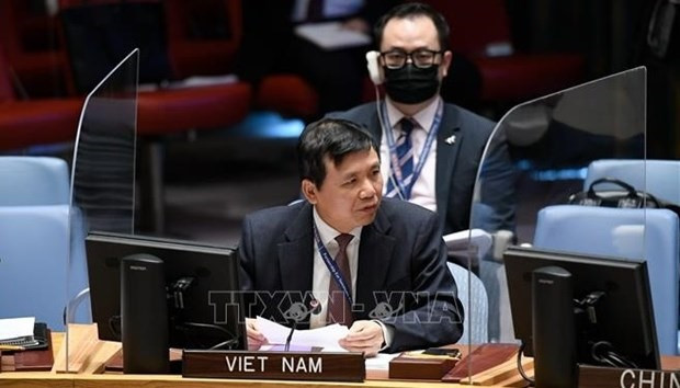 mbassador Dang Dinh Quy, Permanent Representative of Vietnam to the UN. (Photo: VNA)