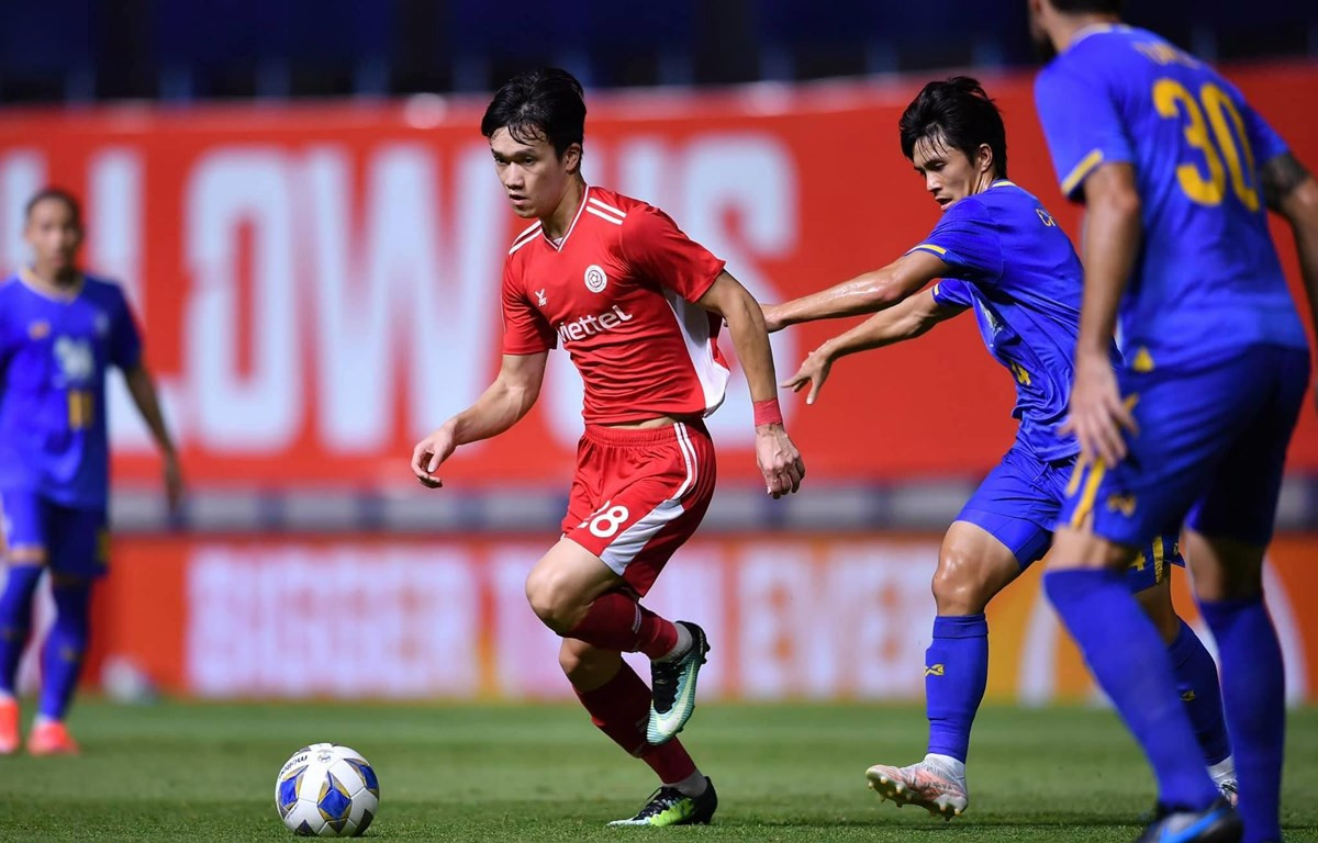 Viettel nhận thất thất bại thứ hai liên tiếp trước BG Pathum United ở AFC Champions League. (Ảnh: AFC)