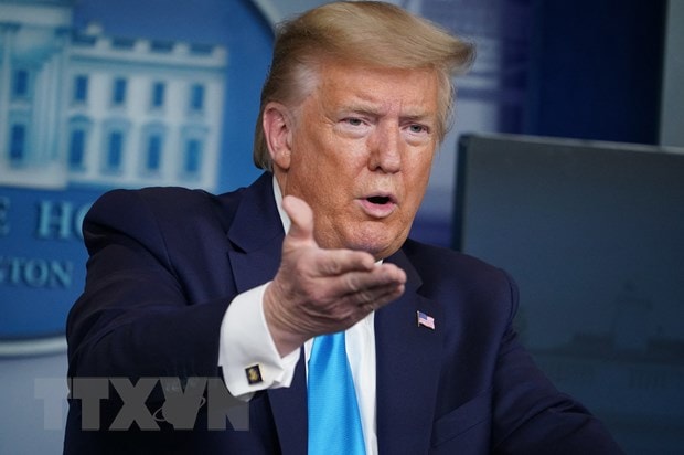 Cựu Tổng thống Mỹ Donald Trump. (Ảnh: AFP/TTXVN)