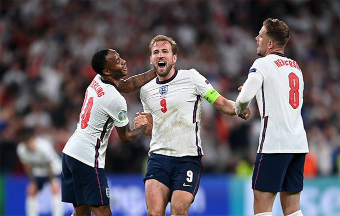 Đánh bại Đan Mạch, đội tuyển Anh gặp đội tuyển Ý trong trận chung kết vào ngày 12.7.https://bongdaplus.vn/