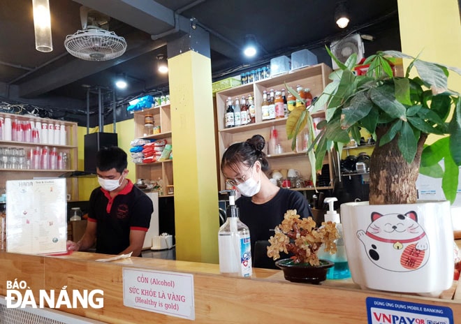 HaNa Tea&Coffee luôn lấy tiêu chí sạch, lành, thân thiện phục vụ khách. Ảnh: ĐAN TÂM