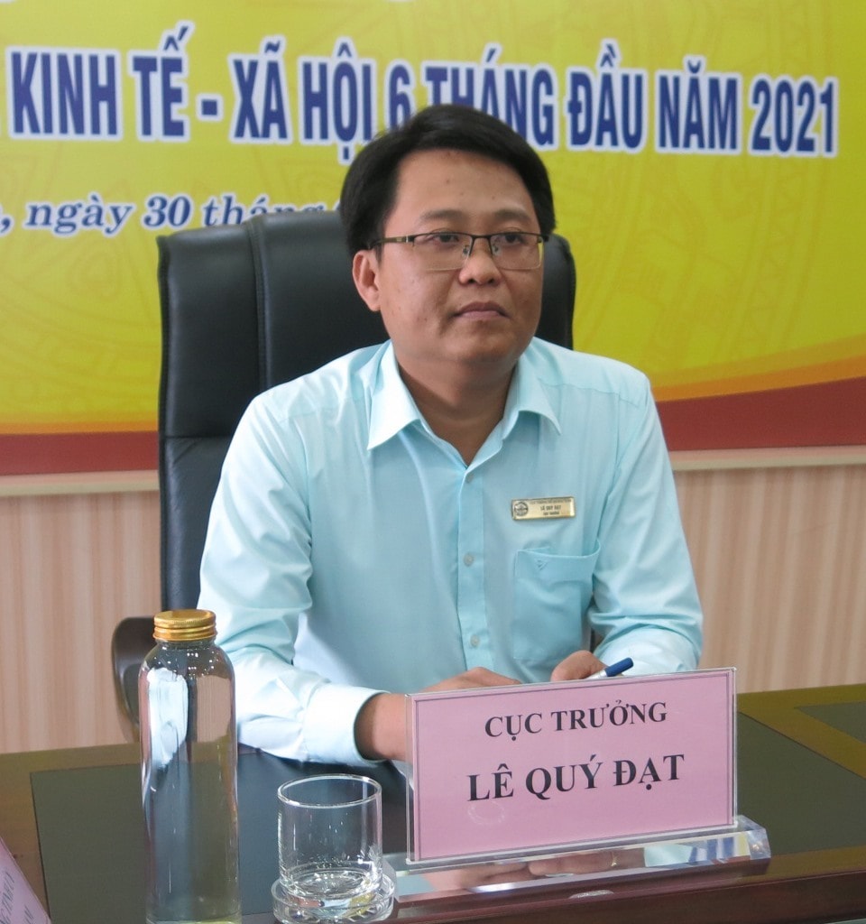 Mr. Le Quy Dat - Director of the Quang Nam provincial Statistical Office