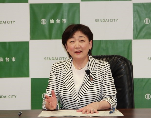 Kazuko Kori, Mayor of Sendai city in Miyagi prefecture of Japan (Photo: VNA)