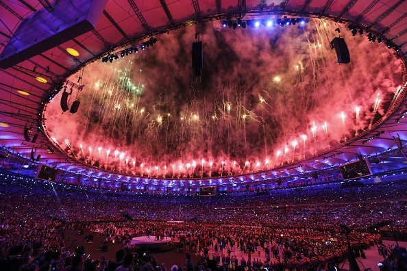 Màn trình diễn pháo hoa chào mừng Olympic Tokyo 2020