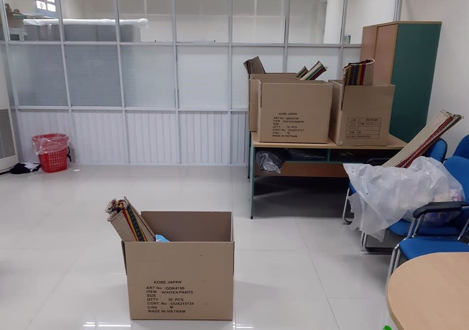 Nhiều doanh nghiệp đã sẳn sàng các dụng cụ hậu cần cho người lao động Đà Nẵng ở lại làm việc tại Công ty