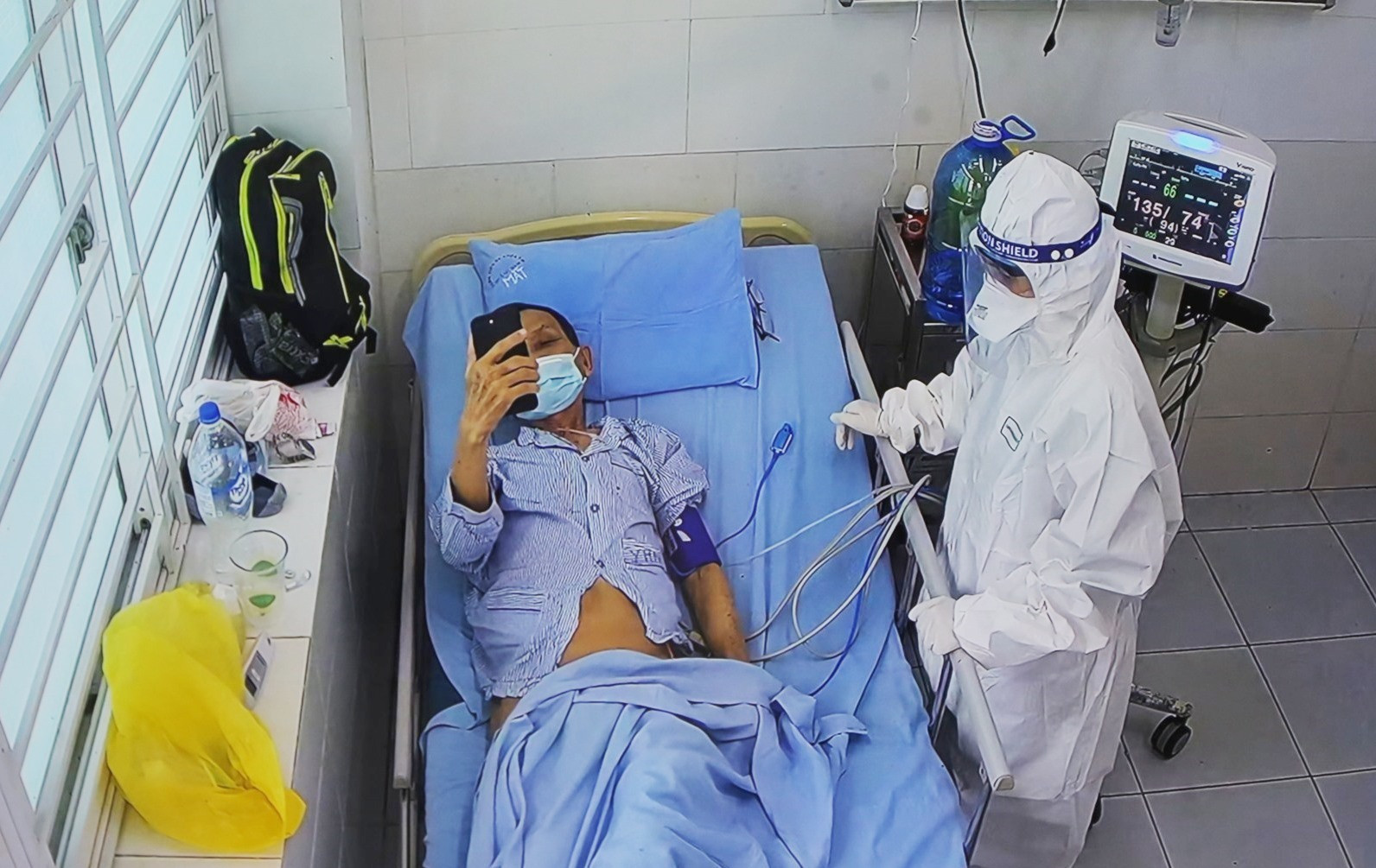 BV Đa khoa Trung ương Quảng Nam là nơi điều trị bệnh nhân Covid-19 thể nặng của Quảng Nam. Ảnh; Đ.Đ