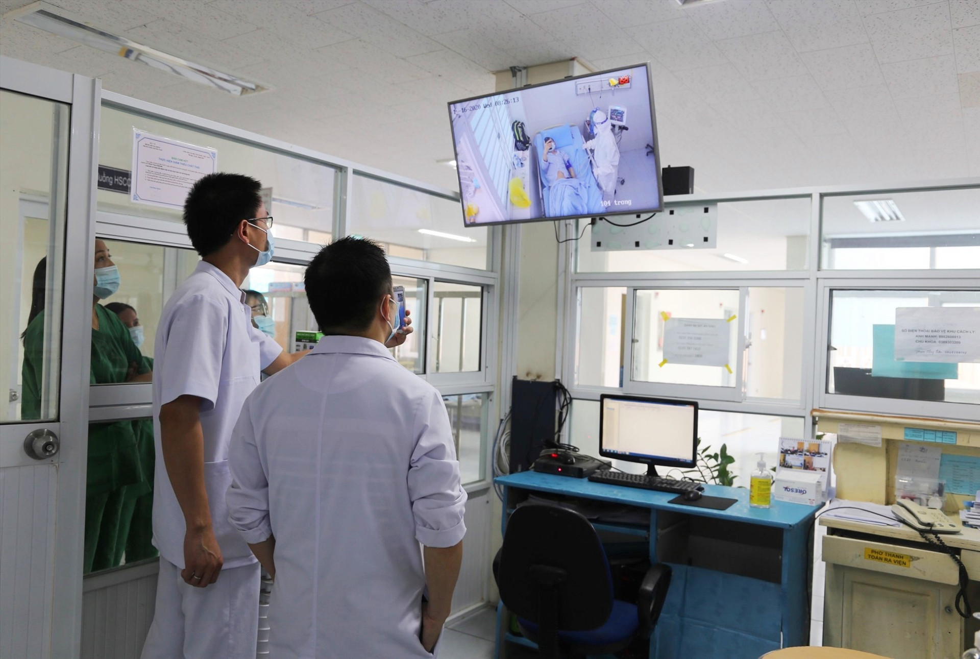 Theo quy định, BV Đa khoa Trung ương Quảng Nam là nơi điều trị bệnh nhân Covid-19 thể nặng của Quảng Nam. Ảnh: Đoàn Đạo