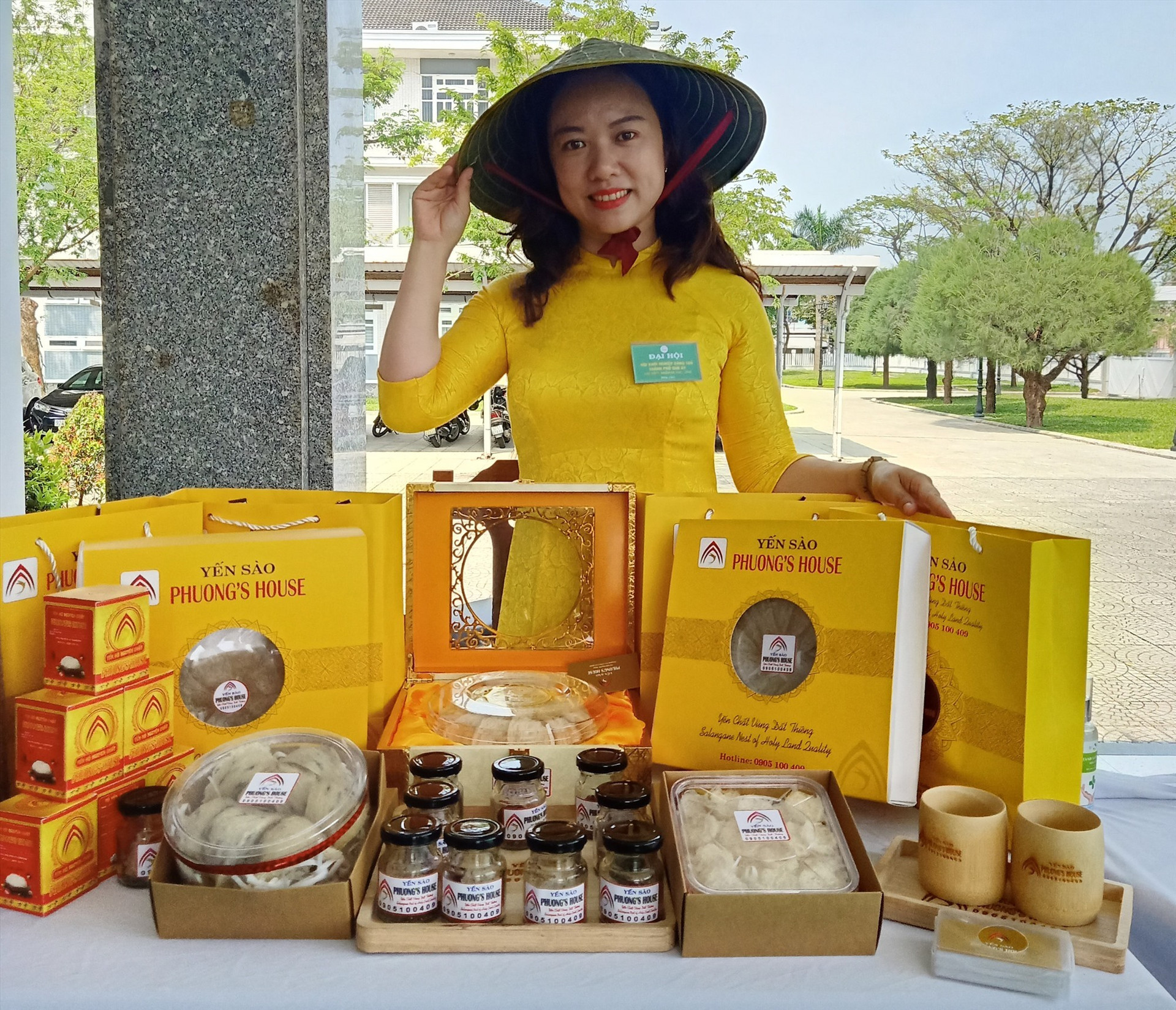 Le Viet Binh Phuong and her products of edible bird’s nest
