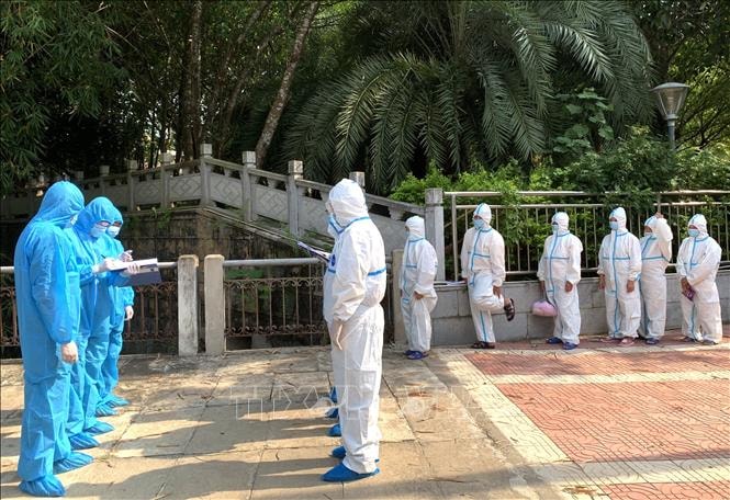 Cách ly phòng dịch COVID-19. Ảnh: TTXVN