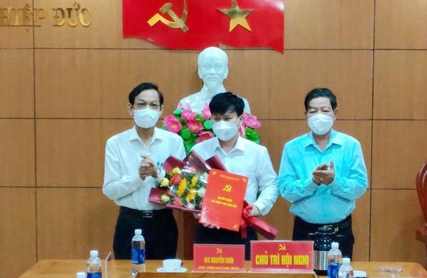 Trưởng ban Tổ chức Tỉnh ủy Nguyễn Chín
