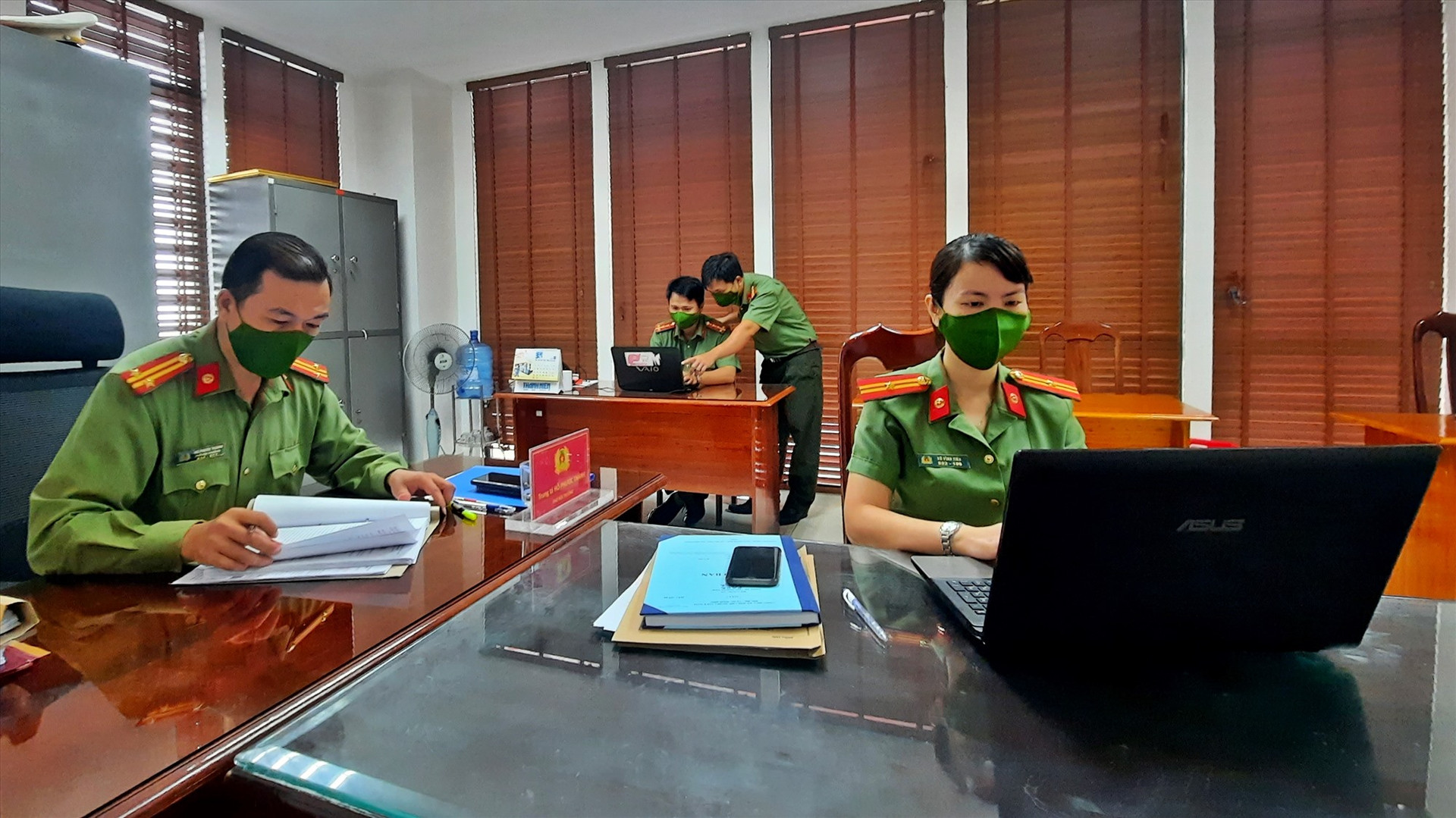 Công an tỉnh Quảng Nam sẽ tập trung phát triển fanpage thành kênh thông tin hữu ích, là giải pháp góp phần bảo vệ an ninh Tổ Quốc. Ảnh: Đ.Y