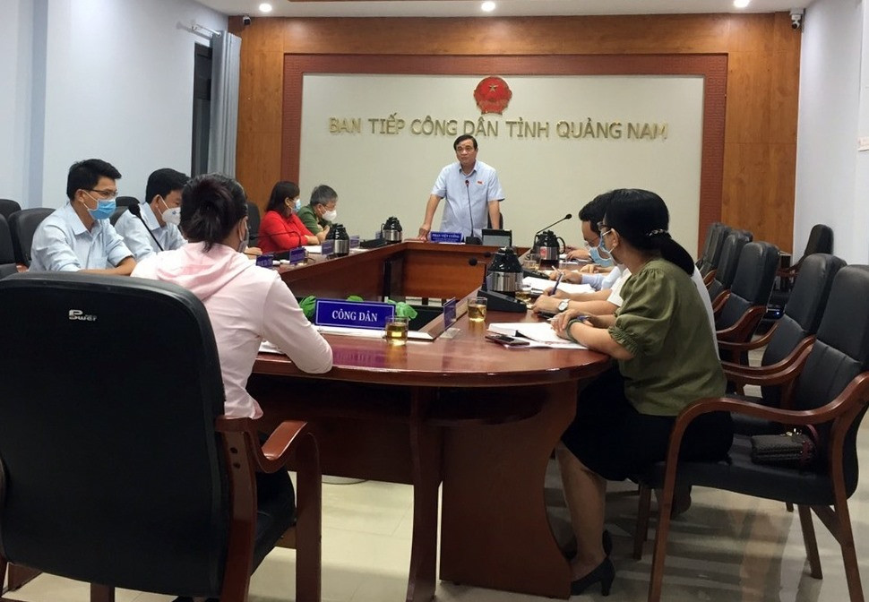 Bí thư Tỉnh ủy, Chủ tịch HĐND tỉnh Phan Việt Cường tiếp công dân định kỳ tháng 9