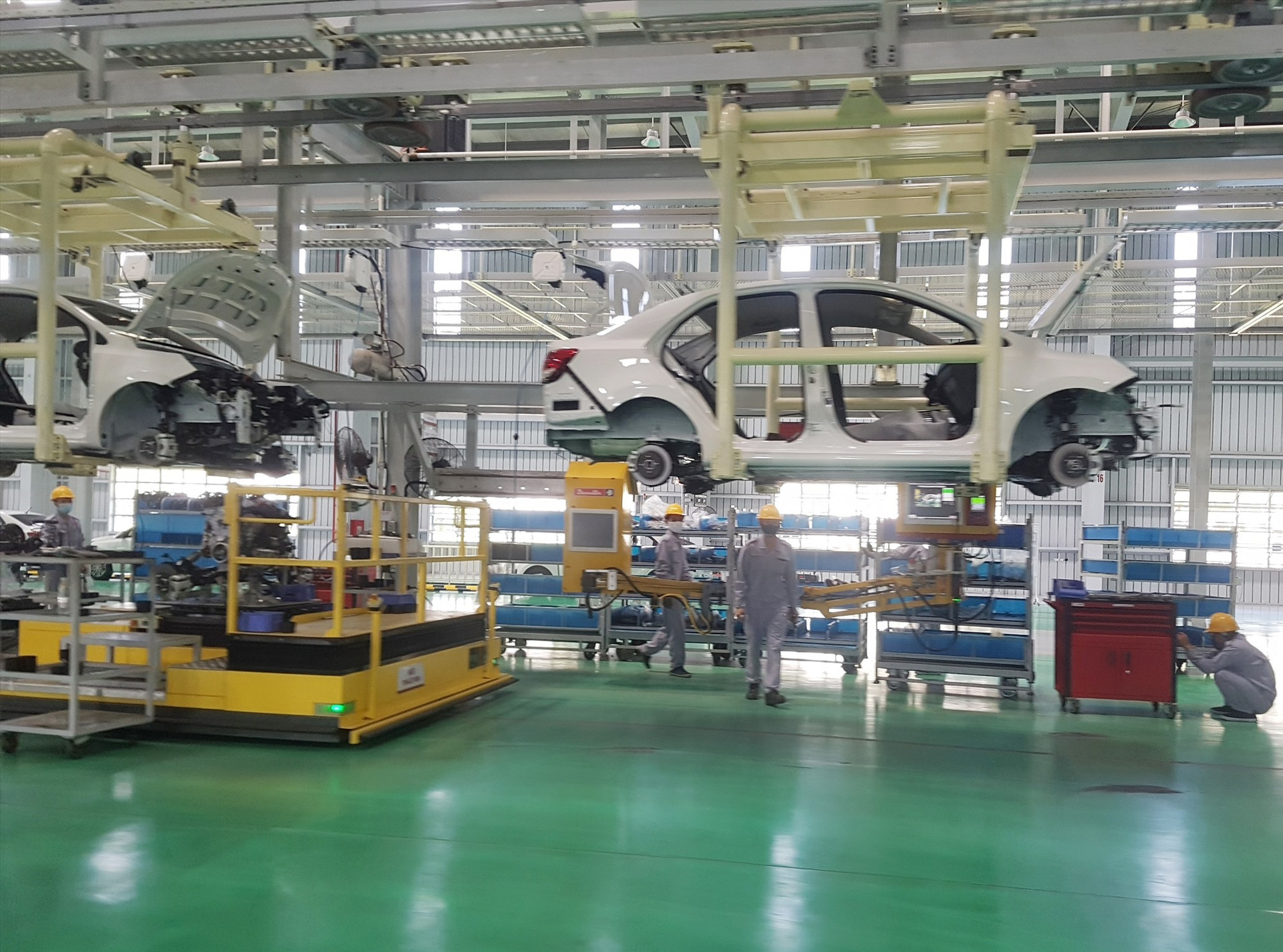 Automotive manufacturing factory in Chu Lai Open Economic Zone, Quang Nam province