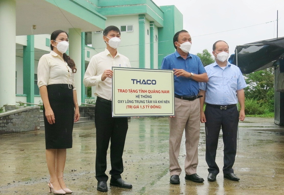 The symbol of medical gas system is given to Quang Nam