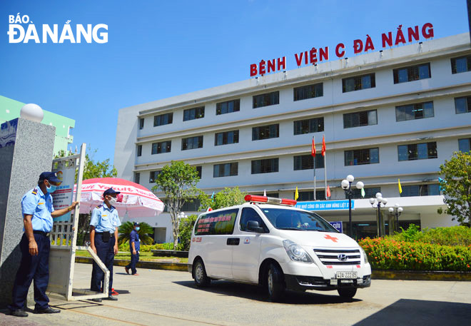 Bệnh viện C Đà Nẵng ngày nay, khi mới được xây dựng vào năm 1968, hoàn thành vào đầu năm 1972 có tên là Bệnh viện Việt Đức Đà Nẵng. Ảnh: XUÂN SƠN