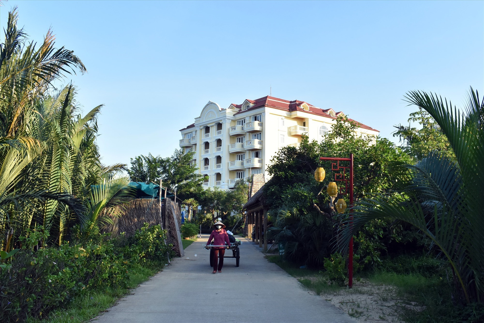 Quảng Nam có 24 cơ sở lưu trú đón người cách ly tập trung có thu phí, trong đó có Khách sạn Victoria - Ảnh:V.L