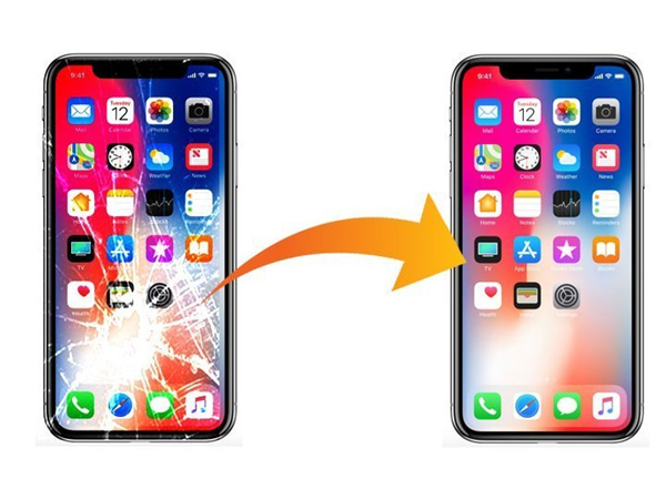 Phân biệt thay màn hình và thay mặt kính iPhone X