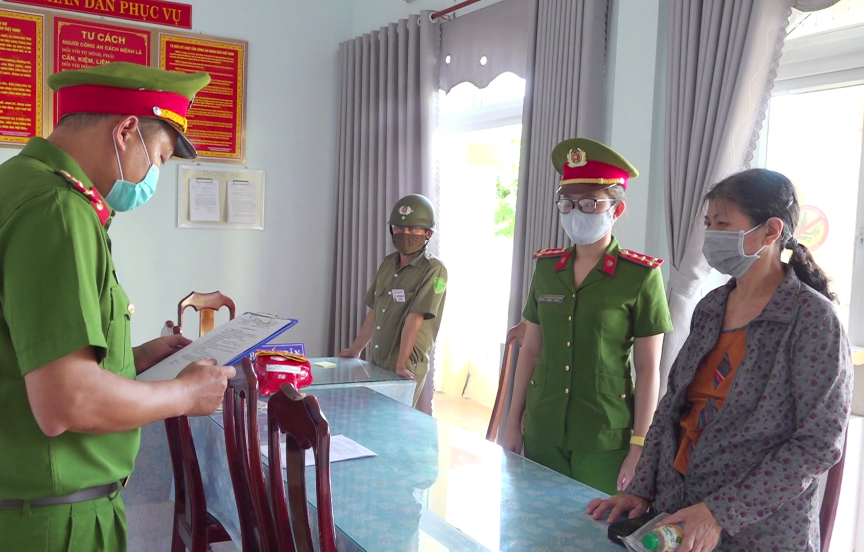 Cơ quan Cảnh sát điều tra thi hành các quyết định đối với bị can Nguyễn Thị Kim Anh