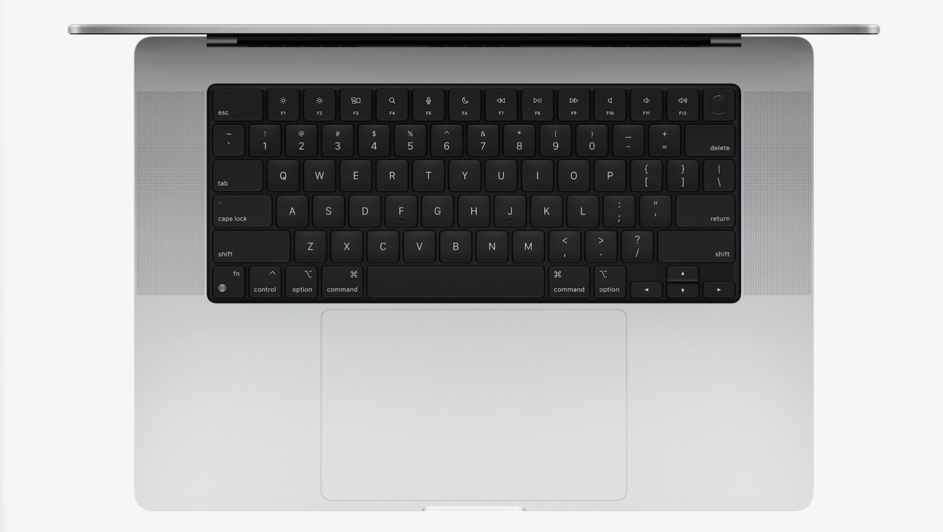 MacBook Pro mới sử dụng bàn phím Magic Keyboard với đèn nền