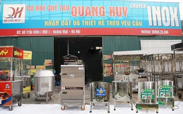 Quang Huy chuyên phân phối các sản phẩm thiết bị bếp công nghiệp