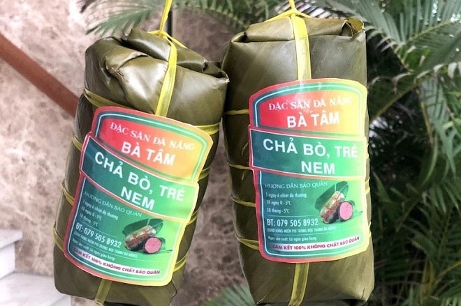 Bà Tâm – thương hiệu chả bò nổi tiếng hàng đầu Đà Nẵng.