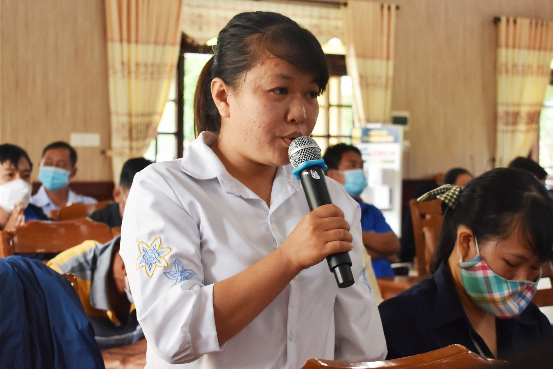 Gần 20 ý kiến đề xuất của các hội viên, đoàn viên khởi nghiệp đã được gửi đến lãnh đạo thị xã Điện Bàn - Ảnh: K.L