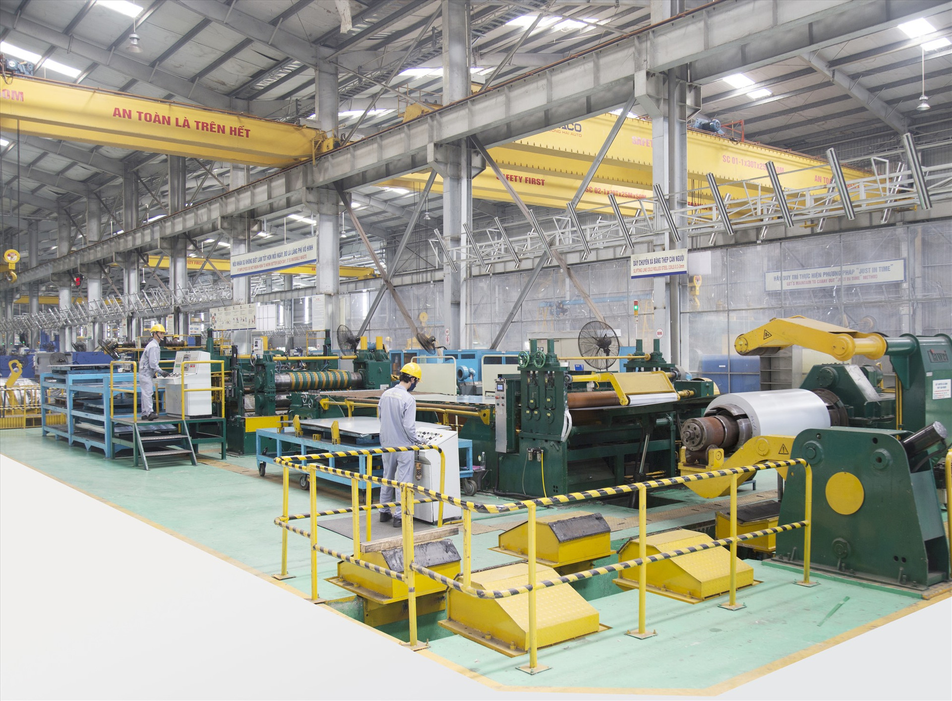 Trung tâm cơ khí đa dụng và các sản phẩm cơ khí và công nghiệp hỗ trợ sản xuất tại Chu Lai. Ảnh: T.D