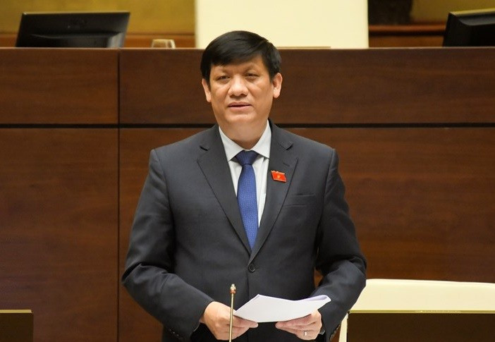 Bộ trưởng Nguyễn Thanh Long trả lời chất vấn nhóm vấn đề y tế.