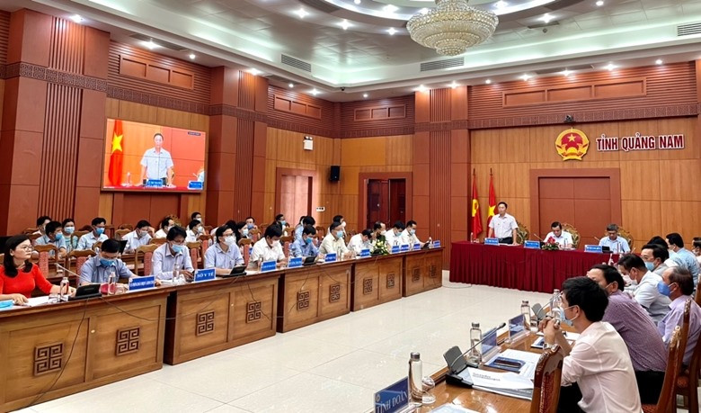 Hội thảo về chuyển đổi số trên địa bàn tỉnh Quảng Nam được tổ chức ngày 15/7/2021. Ảnh: dangcongsan.vn