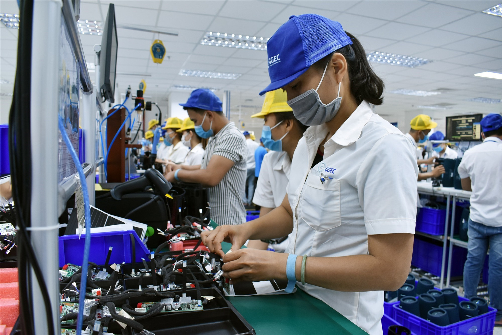 A manufacturing factory in Quang Nam province, Vietnam