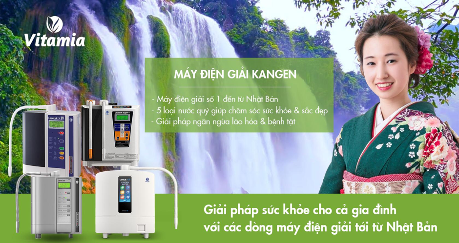 Vitamia tự hào là nhà phân phối tiên phong máy lọc nước Kangen tại Việt Nam.