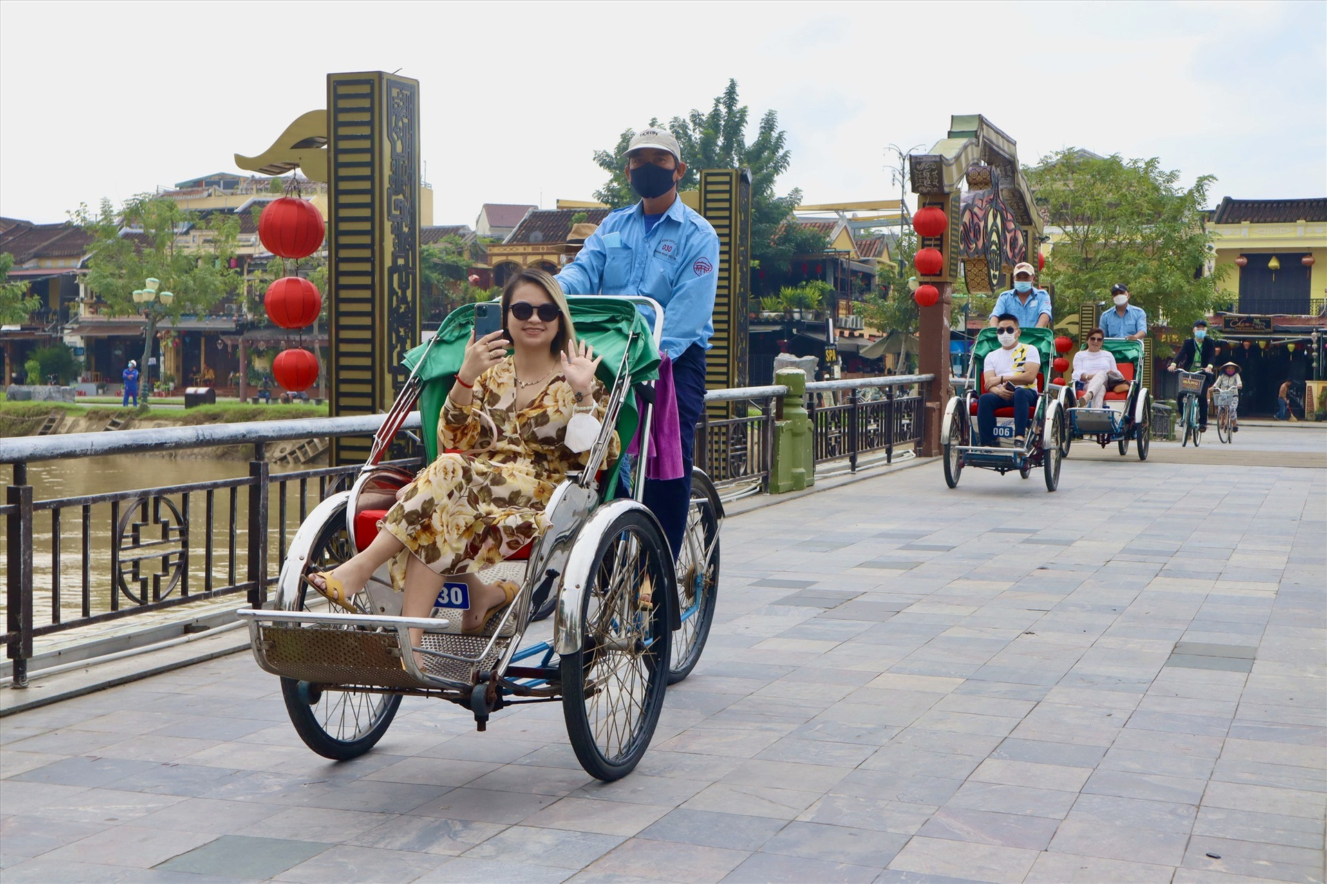 International tourists comeback to Hoi An
